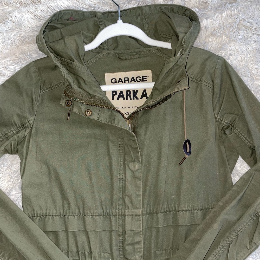 GARAGE - long parka jacket / coat